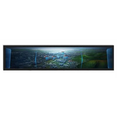 Экран с резюме в панели LCD с системой управления Android