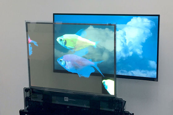 Высокая яркость OLED Прозрачный дисплей, полный цвет Прозрачный OLED экран Многоцелевой