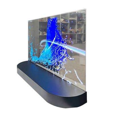 Настраиваемый полноцветный OLED прозрачный дисплей для презентаций
