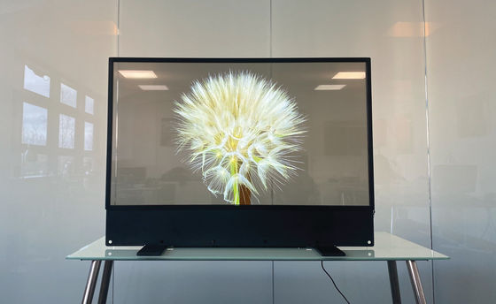 Высокое разрешение OLED Прозрачный дисплей Смотри через OLED