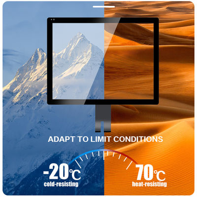 TFT-LCD Капацитивный сенсорный экран Капацитивный сенсорный монитор 10 0 часов Угол просмотра