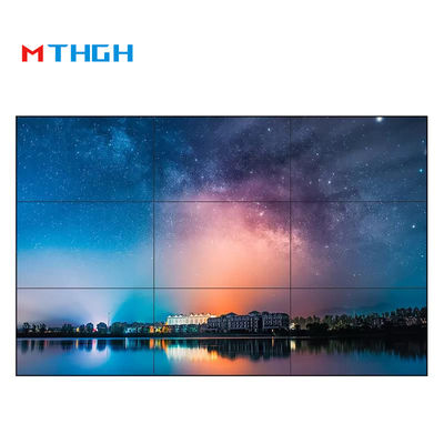 65 дюймовый видеостенный LCD с большим углом просмотра