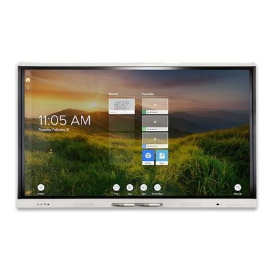 75-дюймовый интерактивный сенсорный экран Whiteboard высокое соотношение контраста 5000: 1 подключить несколько экранов