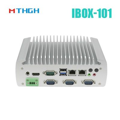 IBOX-101 Plus Промышленный мини ПК с HDMI Mini PCIe/MSATA Поддержка Windows/Liunx
