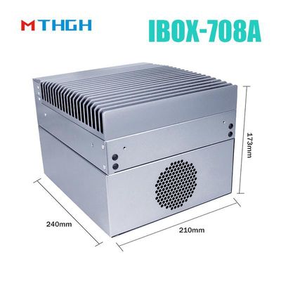 I3 6100T Quad Core Fanless Industrial Mini PC с 12В постоянным питанием и 64G SSD