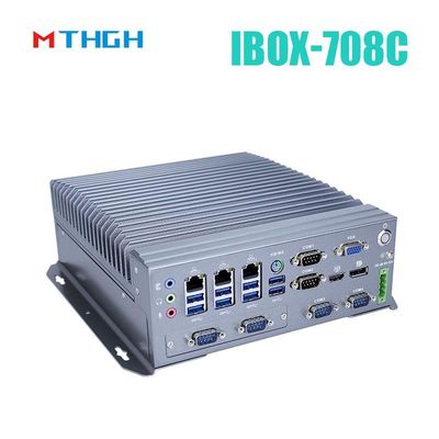 IBOX-708C Промышленный мини-ПК поддержка HDMI/DP/VGA 6*COM 8*USB3.0