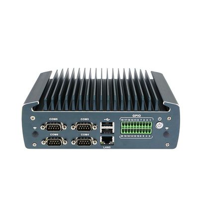 IBOX-1226 J6412 Промышленный мини-компьютер без вентилятора с 32 ГБ оперативной памяти и 12 В постоянного тока