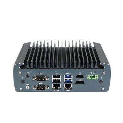 IBOX-1226 J6412 Промышленный мини-компьютер без вентилятора с 32 ГБ оперативной памяти и 12 В постоянного тока