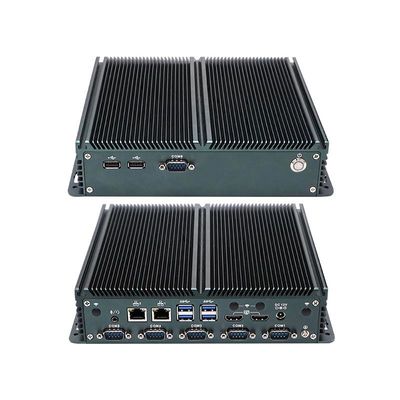 Сертифицированный IBOX-1326 Quad Core N100 Industrial Mini PC с 2*Intel I211 AT LAN