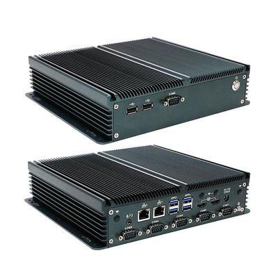 Сертифицированный IBOX-1326 Quad Core N100 Industrial Mini PC с 2*Intel I211 AT LAN
