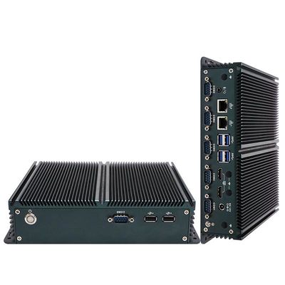 Сертифицированный IBOX-1326 Quad Core N100 Industrial Mini PC с 2*Intel I211 AT LAN