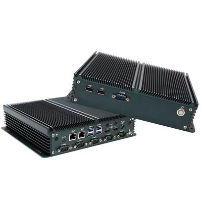 Сертифицированный IBOX-1326 Quad Core N100 Industrial Mini PC с 2*Intel I211 AT LAN