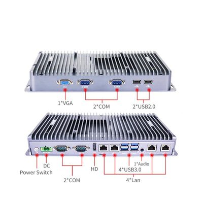 IBOX-3046 Промышленный мини-PC без вентилятора 10110U Процессор DC 9V-36V Широковольтный вход