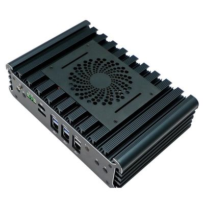 Quad Core IBOX-3126 Mini PC 3*Intel I225-V 2.5G LAN Промышленная рабочая станция