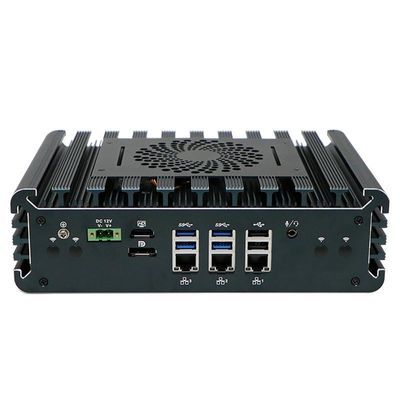 Quad Core IBOX-3126 Mini PC 3*Intel I225-V 2.5G LAN Промышленная рабочая станция