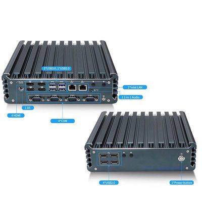 IBOX-3226 Quad Core Refresh без вентилятора Промышленный мини-PC CE CCC FCC Класс A RoHS 2.64KG