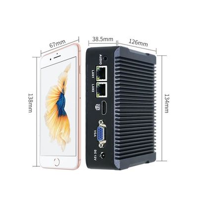 Nano-N3 Plus J1900 4 ядра 8G оперативная память Промышленный мини-PC Поддержка ОС Windows/Linux