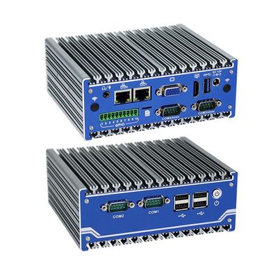 Нано титановый серый промышленный мини-PC N11 DC 12V Вход 2XIntel I210-AT/I211-AT 1000M