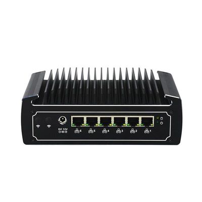 IBOX-501 N18 без вентилятора Mini Industrial PC Quad Core 32 ГБ Хранилище с MSATA
