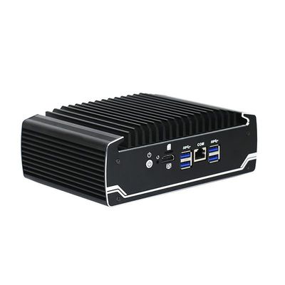IBOX-501 N18 без вентилятора Mini Industrial PC Quad Core 32 ГБ Хранилище с MSATA