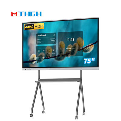 75 дюймовый 4K HD конференц-зал Интерактивная доска Интерактивный сенсорный блок Все в одном с USB
