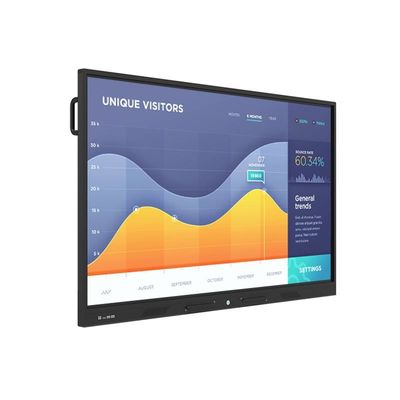 55" HD сенсорный экран Демонстрационная панель 16 9 Соотношение аспектов Встроенная камера 48MP Опция