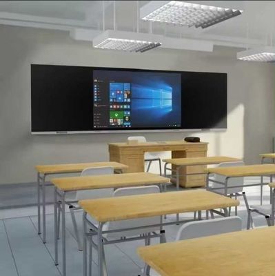 86 дюймовая умная цифровая доска с 16 9 соотношением сторон и длиной ≥ 4450 мм для интерактивной учебной среды