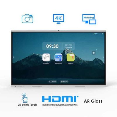 Демонстрационная панель с захватывающим сенсорным экраном 3840x2160 4K Разрешение 1200 1 Контрастный соотношение