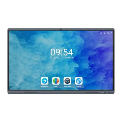 350cd/m2 Яркость Доска презентации с сенсорным экраном 3840x 2160 4K разрешение и умные панели дисплея